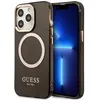 Image de Guess Coque arrière en TPU compatible Magsafe pour iPhone 14 Pro - noir