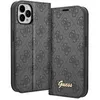 Image de Guess Coque arrière rigide pour iPhone 14 Pro Max - Script gris