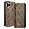 Image de Guess Coque arrière rigide pour iPhone 14 Pro Max - Script - Marron