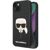 Image de Karl Lagerfeld Coque en silicone pour iPhone 14 Plus - noir