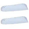 Image de Lot de 2 aubes de tambour d'origine Lave-linge (41021913 AS0040544 BAUKNECHT BAUMATIC BRANDT CANDY DE DIETRICH HOOVER LAMONA PHILCO ROSIERES TEKA WHIRLPOOL ZEROWATT)
