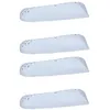 Image de Lot de 4 aubes de tambour d'origine Lave-linge (41021913 AS0040544 BAUKNECHT BAUMATIC BRANDT CANDY DE DIETRICH HOOVER LAMONA PHILCO ROSIERES TEKA WHIRLPOOL ZEROWATT)
