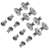 Image de Lot de 16 roulettes (8 paniers supÃ¨rieur et 8 panier supÃ©rieur d'origine Lave-vaisselle (50286967000 50286965004 NEW WORLD AEG ARTHUR MARTIN ELECTROLUX ELECTROLUX MOFFAT REX ZANUSSI PELGRIM IKEA ZANKE