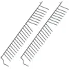 Image de Lot de 2 tiges rabattables panier infÃ©rieur d'origine Lave-vaisselle (00668360 BOSCH NEFF JUNKER CONSTRUCTA SIEMENS BLAUPUNKT VIVA)