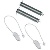 Image de Kit ressorts + cÃ¢bles de porte pour Lave-vaisselle 00754866 BLAUPUNKT, BOSCH, CONSTRUCTA, GAGGENAU, JUNKER, NEFF, SIEMENS, VIVA