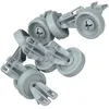Image de Sos Accessoire SOS Accessoire Jeu de 8 roulettes de panier inférieur pour Lave-vaisselle 481252888112 WHIRLPOOL BAUKNECHT LADEN IGNIS IKEA WHIRLPOOL KITCHENAID RADIOLA MAYTAG BRANDT BSK FAGOR SMEG Lave-vaisselle (48