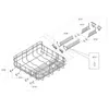Image de Panier infÃ©rieur repÃ¨re 0720 d'origine Lave-vaisselle (20002434 00680381 BOSCH JUNKER CONSTRUCTA NEFF BALAY SIEMENS GAGGENAU BLAUPUNKT VIVA)
