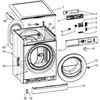 Image de Indesit Hublot complet repère 12 d'origine Lave-linge (C00630462 488000630462 INDESIT PRIVILEG)