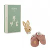 Image de Coffret Pour BÃ©bÃ© Chaussons Et Bracelet Sonore Lapin - Kaloo