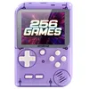 Image de Console de jeu portable AMSTRAD transparente mauve 256 jeux rechargeable