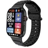 Image de Montre ConnectÃ©e Intelligent SÃ©rie LD80 Plus IP54 avec Appels Bluetooth Ledwood Noir