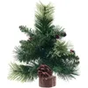 Image de Sapin de Noel artificiel Wyoming 24 brins 25 cm