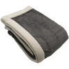 Image de Toison D'or Plaid En Microvelours Doublé Sherpa