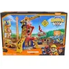 Image de Coffret pat patrouille ruben et compagnie de luxe - grue de chantier 60 cm sons et lumiere + ruben + véhicule + carte tigre