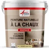 Image de ARCANE INDUSTRIES Peinture chaux naturelle : décoration intérieure sans émanation NUANCES MINERALES CHAUX Fenugrec Jaune Moyen 30 m² (5 kg en 1 couche)