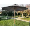 Image de Proloisirs Parasol En Bois 300 Cm Avec Manivelle Holly