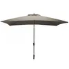 Image de Parasol Droit - 300 X 200 Cm - Aluminium - Toile Taupe