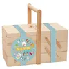 Image de Jeu créatif D'Arpeje Boîte d'activités manuelles en bois Sycomore Beige