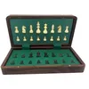 Image de Jeu bois ECHIQUIER PLIANT 35CM ROI 76MM TRADITIONNEL Multicolore