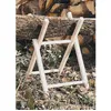 Image de Ribiland Chevalet bois pour sciage H. 68 cm, larg. 40 cm, section 30 x 35 mm avec chaîne - PRICPBB2 - Ribiland