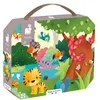 Image de Puzzle Janod Les Animaux Sauvages avec Poster 36 pièces