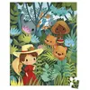 Image de Puzzle en carton Janod Inspiré de Rousseau avec poster 100 pièces
