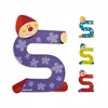 Image de Lettre décorative clown en bois - S