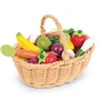 Image de Juratoys Jouets D'imitation Panier De 24 Fruits Et Légumes