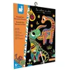 Image de Scratch Art - Dinosaures Silhouettes