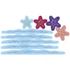 Image de Art Creatif Les Ateliers Du Calme - 4 Animaux Marins En Papier 3d Ã CrÃ©er - Kit CrÃ©atif Enfant - Apprentissage MotricitÃ© Fine Et Concentration