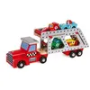 Image de Camion Transporteur 4 Voitures Janod J08572 Story