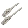 Image de MCL - Cordon de raccordement - RJ-45 (M) pour RJ-45 (M) - 1.5 m - paire torsadée écrantée (F/UTP) - CAT 6 - moulé, sans crochet, bloqué - gris