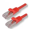 Image de MCL - Cordon de raccordement - RJ-45 (M) pour RJ-45 (M) - 5 m - 6.2 mm - SFTP - CAT 7 - sans halogène, moulé, sans crochet - rouge