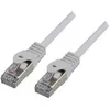 Image de MCL - Cordon de raccordement - RJ-45 (M) pour RJ-45 (M) - 3 m - SFTP - CAT 6a - sans halogène, moulé, sans crochet - blanc