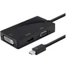 Image de DLH DY-TU3574 - Adaptateur vidéo - Mini DisplayPort mâle pour HD-15 (VGA), DVI-I, HDMI femelle - 17 cm