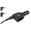 Image de DLH DY-LI4190 - Adaptateur d'alimentation pour voiture - 12 V - 90 Watt - connecteurs de sortie : 2 - pour Dell 16 DC16250, 16 DC16251; Pro 14 PC14250, 14 PC14255, 16 PC16250, 16 PC16255