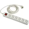 Image de DLH DY-WU2911 - Coupe-circuit - 3500 Watt - entrée : alimentation - connecteurs de sortie : 6 (alimentation) - 1.5 m cordon - blanc