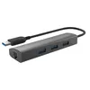 Image de DLH Energy DY-TU2986W - Concentrateur (hub) - 3 x USB 3.2 Gen 1 + 1 x 10/100/1000 - de bureau