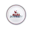 Image de 6 ASSIETTES CARTON COCORICO FRANCE SUPPORTER 23CM