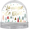 Image de Boule à paillettes la magie de Noël - 8.5 x 9 cm