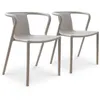 Image de Lot Composé De 2 Fauteuils De Jardin - City Garden - Diego-Ft - Sable - Empilables