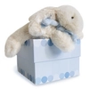 Image de Doudou et Compagnie Lapin Bonbon PM - Bleu