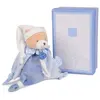 Image de Doudou et Compagnie Doudou Et Compagnie Petit Chou Doudou Attache-Sucette Bleu
