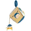 Image de Doudou et Compagnie POLLEN L'ABEILLE BIO assortiment cube d'activités - Multicouleur - 10X10 cm