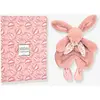 Image de Doudou lapin - DOUDOU ET COMPAGNIE rose TU