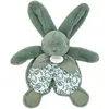 Image de Doudou et Compagnie Doudou Plat Lapin Vert Sauge Lapin Doudou 18 Cm - Doudou Et Compagnie