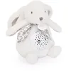 Image de Doudou et Compagnie Veilleuse Musicale Projection D'étoiles Lapin Doudou Blanc - Doudou Et Compagnie