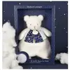 Image de Doudou et Compagnie Doudou plat ours clair de lune - Blanc