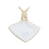 Image de Doudou et Compagnie Doudou Lapin Mouchoir 10 Cm Beige - Doudou Et Compagnie