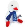 Image de Peluche Doudou et Compagnie Allez les Bleus Cocorico blanc echarpe